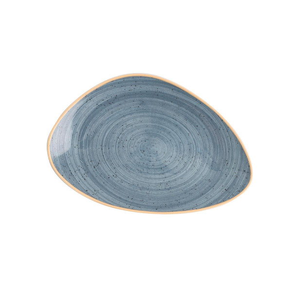 PLATO TRIANGULAR "TERRA AZUL" (Caja 6 und.)