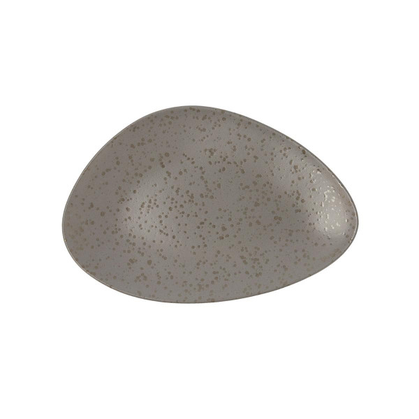 PLATO TRIANGULAR "OXIDE GRIS" (Caja 6 und.)
