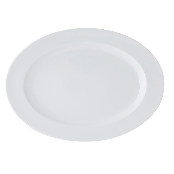 FUENTE OVAL PORCELANA "BRASSERIE" (Caja 4/6 und.)