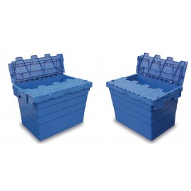 Gueevin 8 cajas apilables de plástico largo, caja de lápices de gran  capacidad, caja de suministro de plástico transparente para contenedor de  lápices