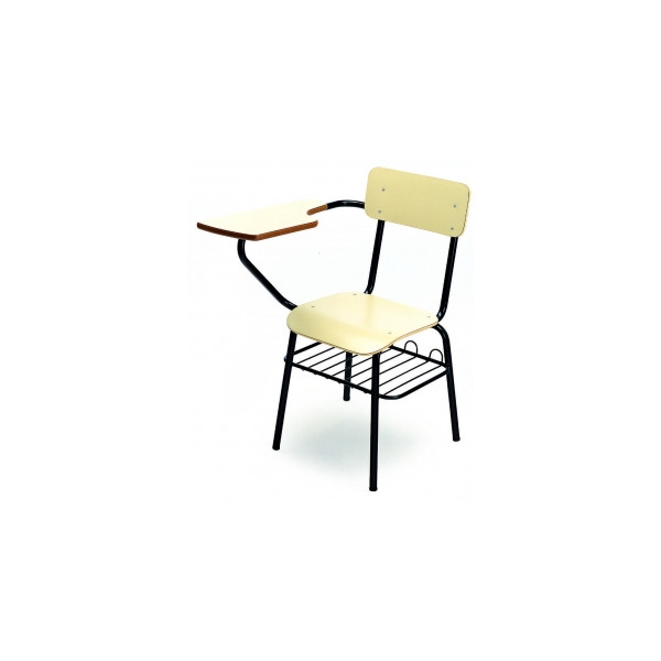 Silla escolar con tablero